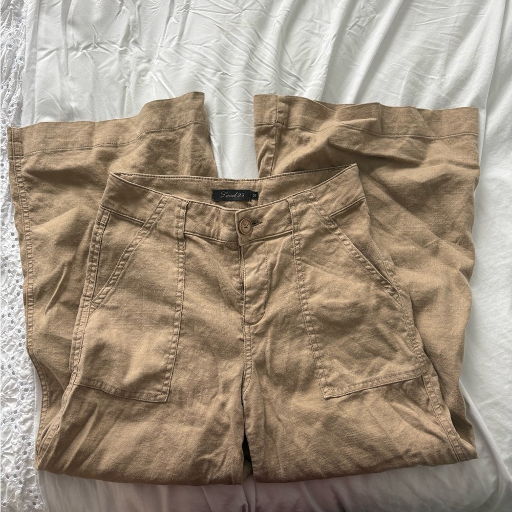 Women Tan Pants